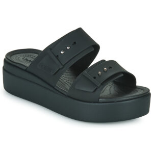 Crocs  CROCS BROOKLYN SANDAL LOWWDG W  Nero -  Ciabatta Donna