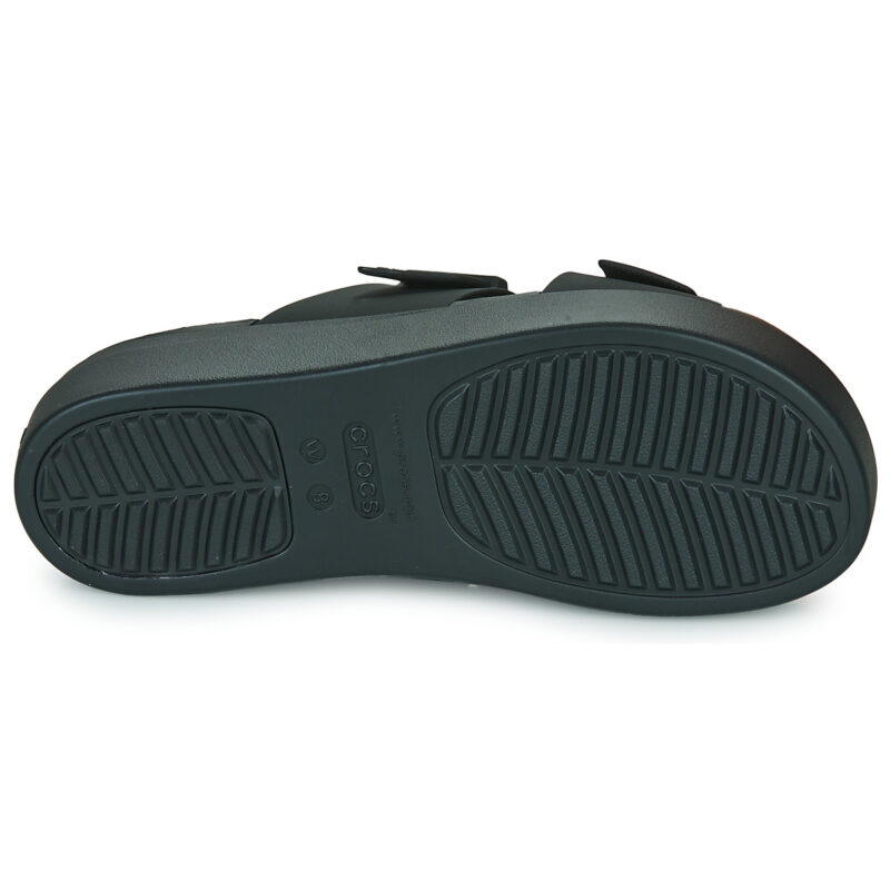 Sandales Crocs CROCS BROOKLYN LOWWDG W noires pour femmes - 7