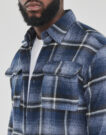 Camicia a maniche lunghe Selected SLHREGSCOT CHECK SHIRT Blu Camicie a maniche lunghe Uomo - 5