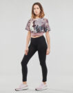 T-shirt  adidas  W AOP CRP TEE  Viola -  T-shirt maniche corte Donna - 3