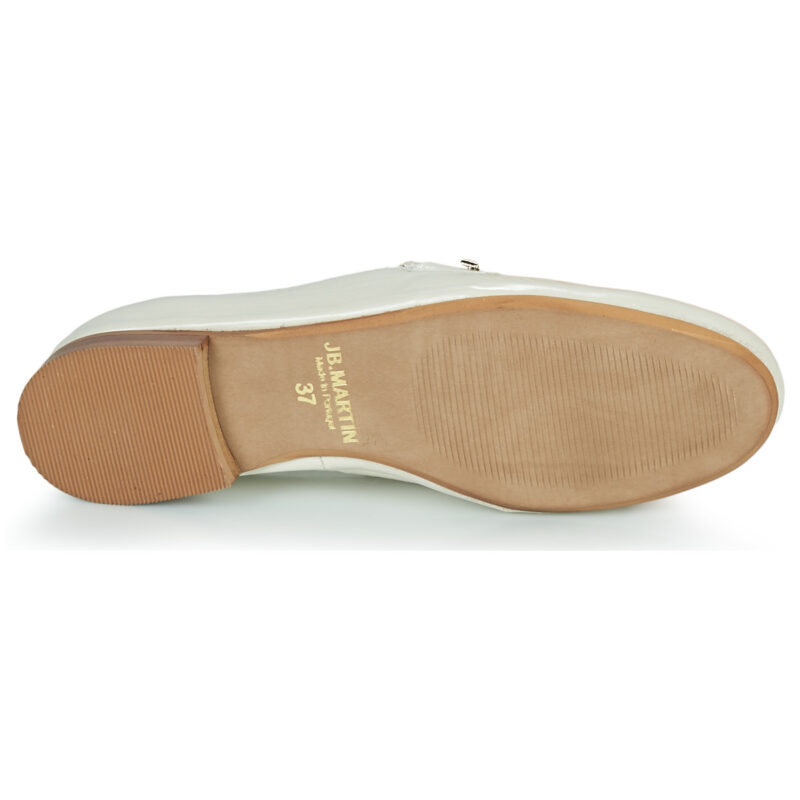 JB Martin FRANCHE SOFT Bianco Mocassini Donna - 7