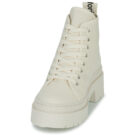 Victoria CIELO LONA Beige Sneakers alte Donna - 3