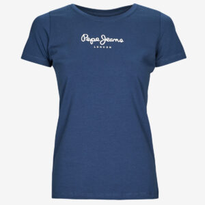 T-shirt  Pepe jeans  NEW VIRGINIA  Marine -  T-shirt maniche corte Donna