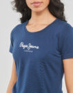 T-Shirt Pepe jeans NEW VIRGINIA Marine T-Shirt kurzarm Damen - 5