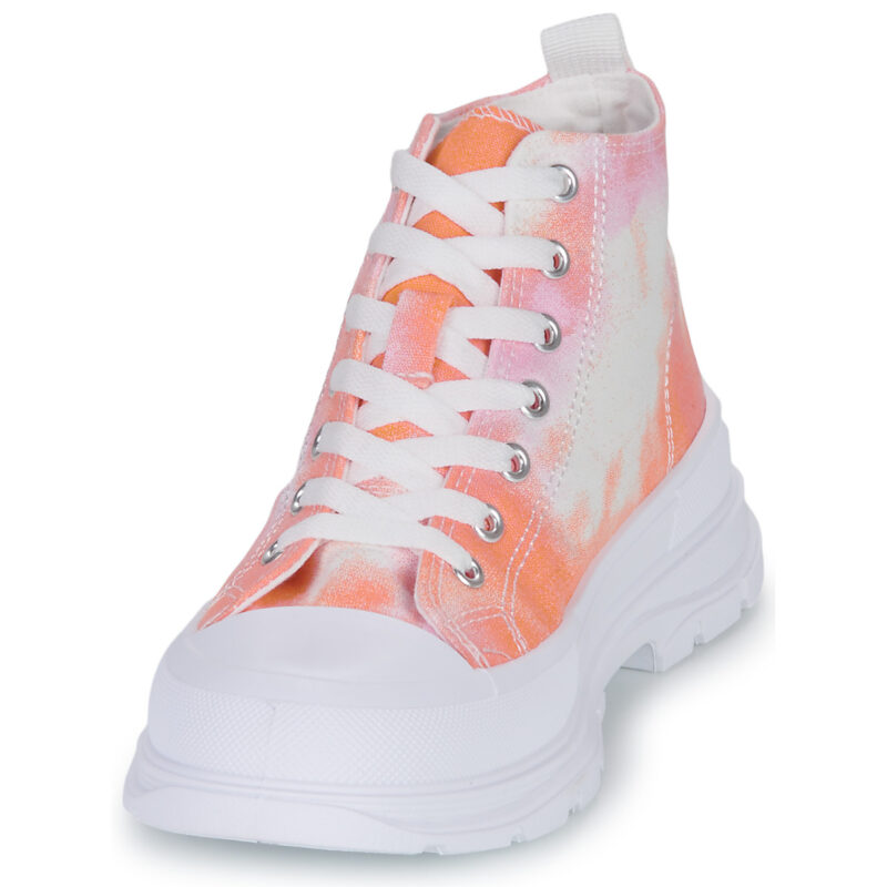 Moony Mood HIGHER Arancio Sneakers alte Donna - 3
