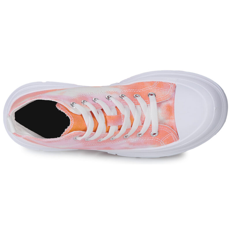 Moony Mood HIGHER Arancio Sneakers alte Donna - 6