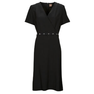 Abito corto  BOSS  Diriva  Nero -  Abiti corti Donna