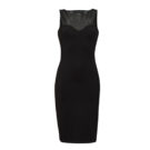Habiller Guess AMANDA DRESS Nero Abiti Lunghi Donna - 1