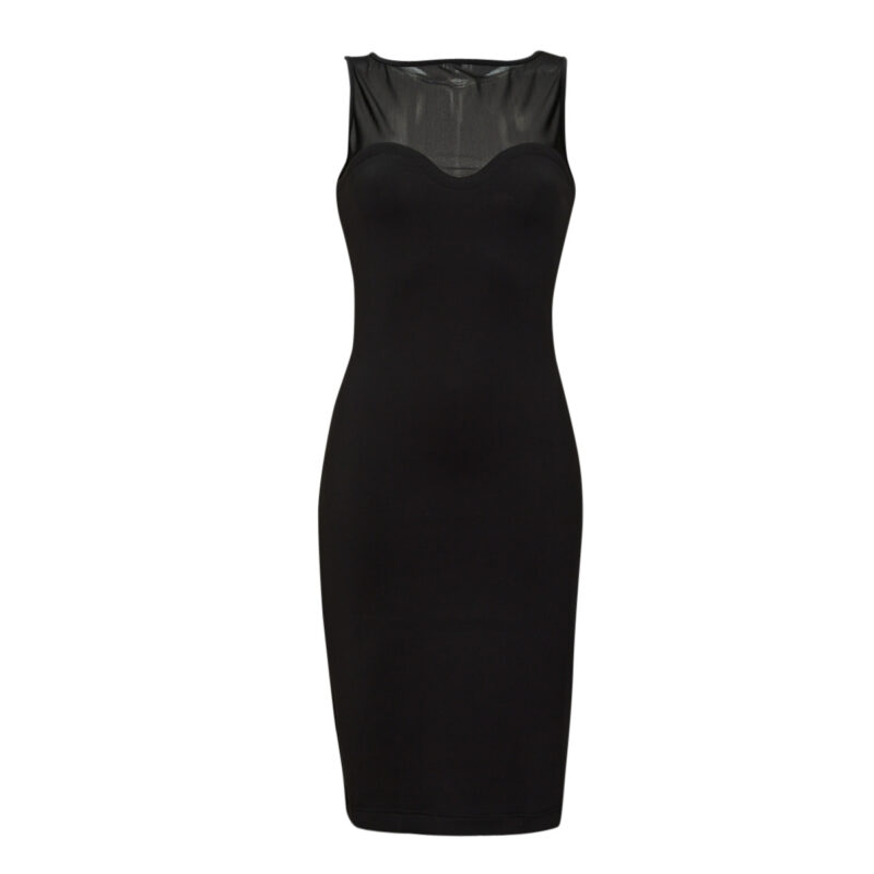 Habiller Guess AMANDA DRESS Nero Abiti Lunghi Donna - 1