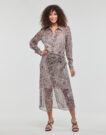 Kleiden Guess LAMA DRESS Multicolore Abiti Lunghi Donna - 2