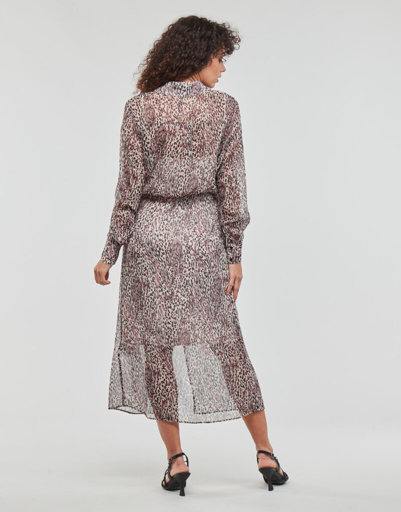 Kleiden Guess LAMA DRESS Multicolore Abiti Lunghi Donna - 4
