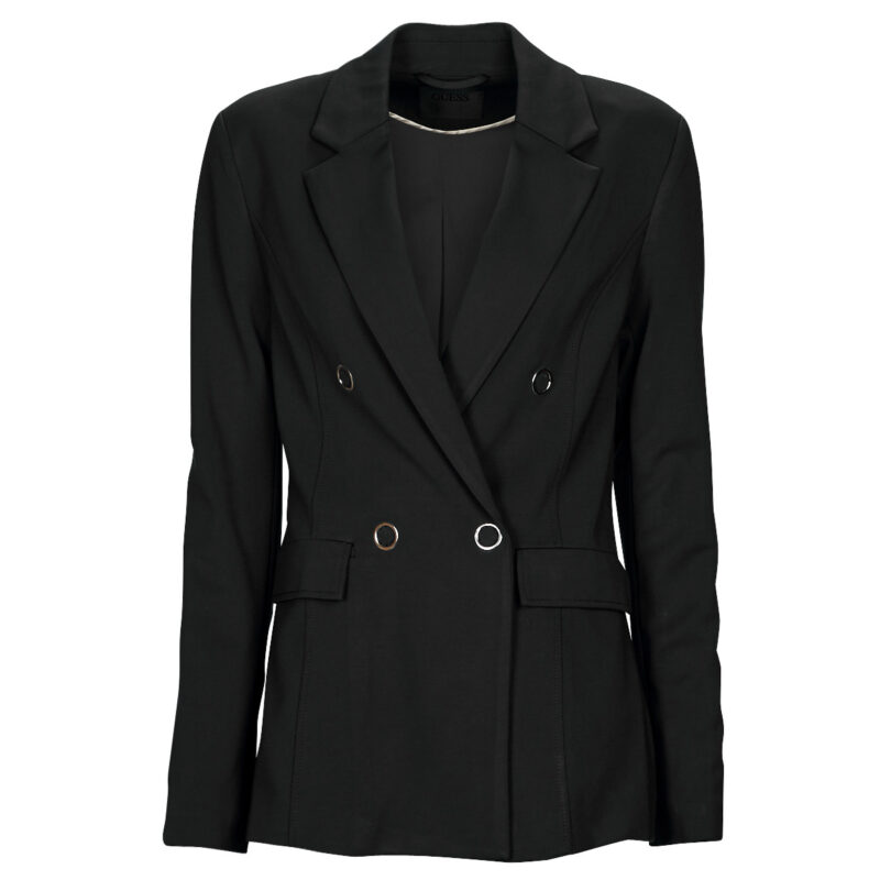 Jacke Guess DAFNE BLAZER Nero Giacche Donna - 1