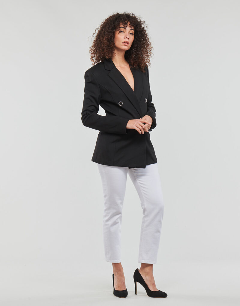 Jacke Guess DAFNE BLAZER Nero Giacche Donna - 3