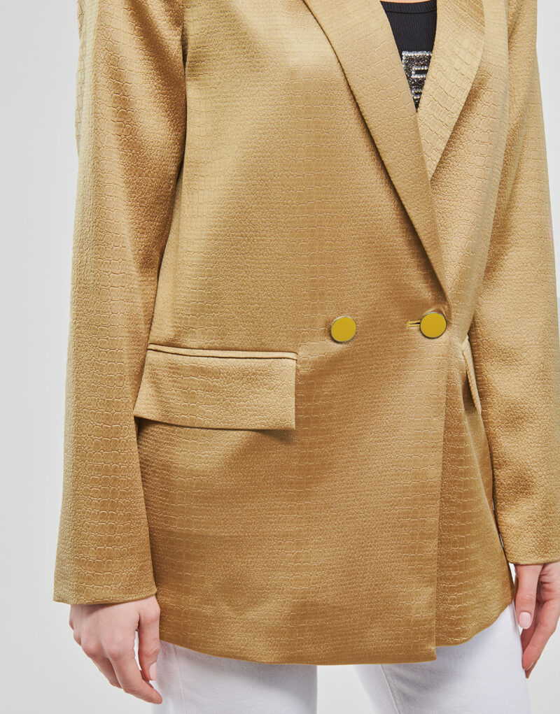 Jacke Guess ADRIANA BLAZER Beige Damenjacken - 5