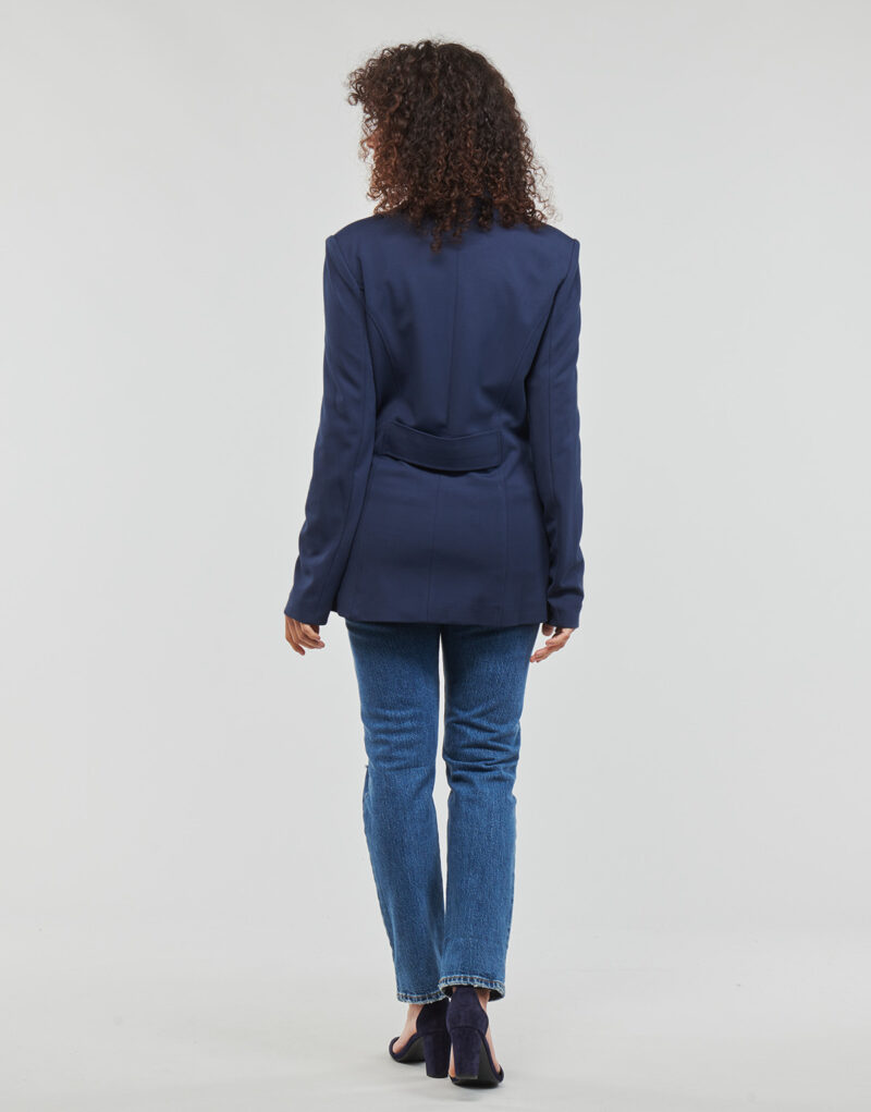 Coat Guess DAFNE BLAZER Marine Giacche Donna - 4