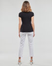 T-Shirt Guess ES SS KARLEE JEWEL BTN HENLEY Nero T-shirt maniche corte Donna - 4