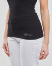 T-Shirt Guess ES SS KARLEE JEWEL BTN HENLEY Nero T-shirt maniche corte Donna - 5