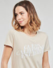 T-Shirt Guess SS CN AURELIA TEE Beige T-shirt maniche corte Donna - 5