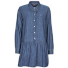 Tommy Jeans TJW CHAMBRAY SHIRT DRESS Blue Short Dresses Women - 1