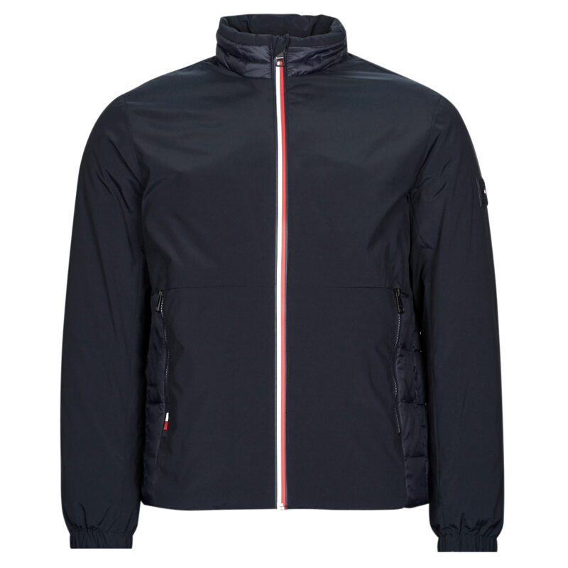 Piumino Tommy Hilfiger MIX MEDIA STAND COLLAR JACKET Marine Piumini Uomo - 1