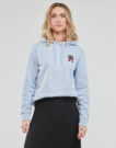 Felpe con cappuccio Tommy Hilfiger REG MONOGRAM EMB HOODIE Blu Felpe con cappuccio Donna - 2