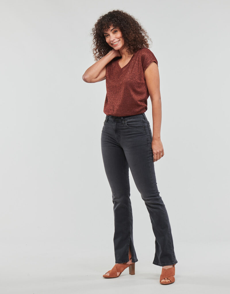 Jeans Bootcut Levis 725 HR SLIT BOOTCUT Grigio Jeans Bootcut Donna - 3