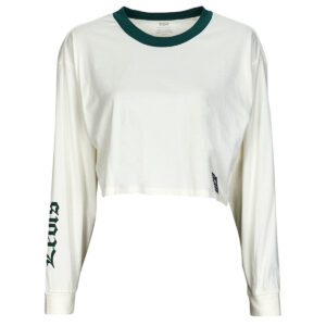 T-shirts a maniche lunghe  Levis  GRAPHIC LS CROP REESE  Bianco -  T-shirts a maniche lunghe Donna