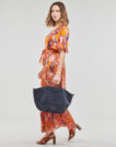 Abito Betty London ANYA Arancio Abiti Lunghi Donna - 3