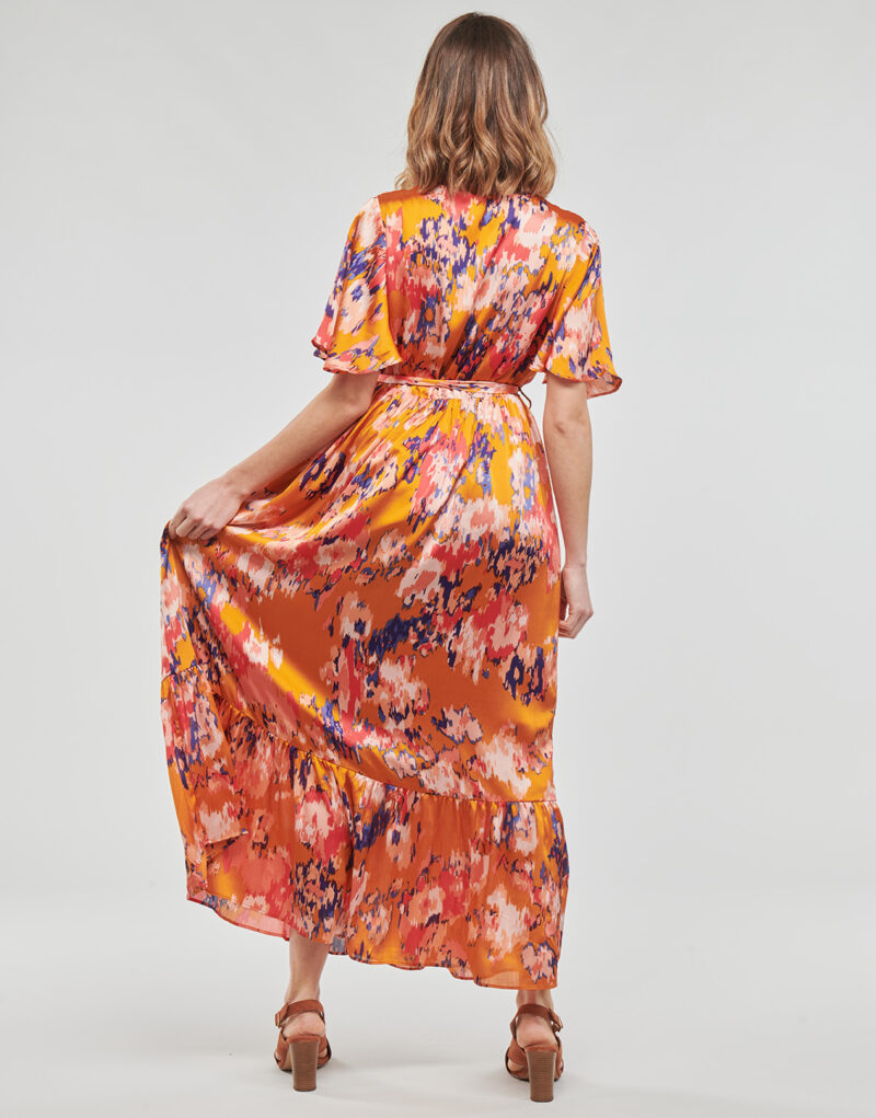 Abito Betty London ANYA Arancio Abiti Lunghi Donna - 4