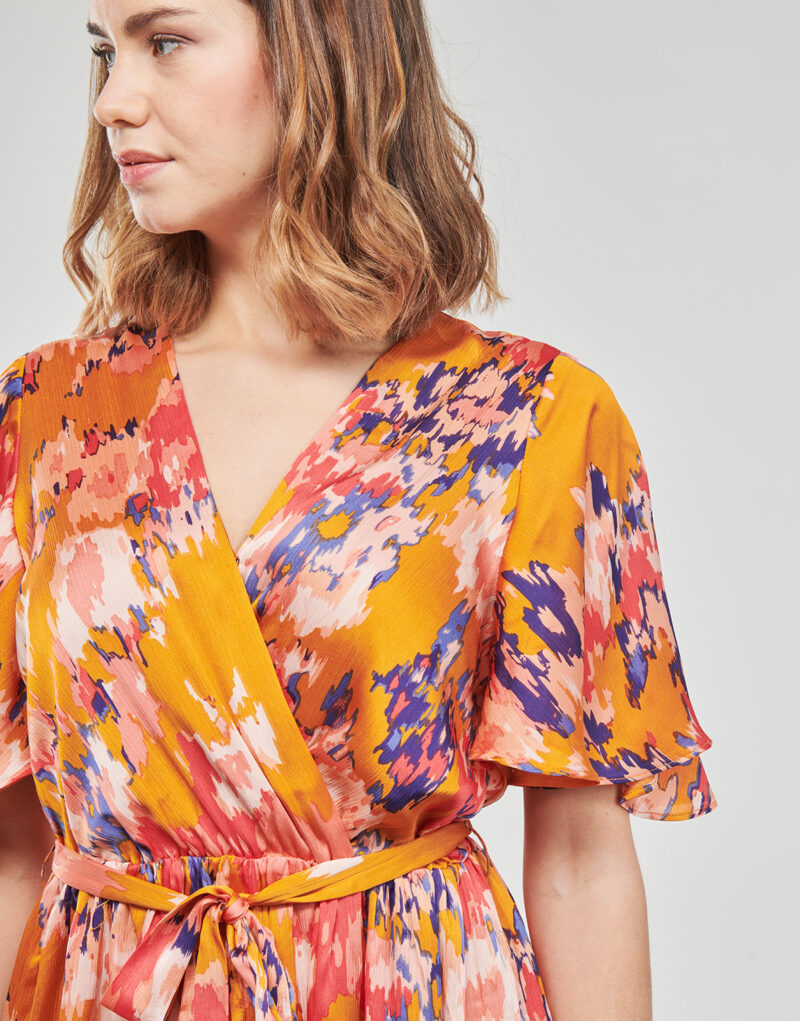 Abito Betty London ANYA Arancio Abiti Lunghi Donna - 5