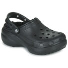 Crocs  Classic Platform Lined Clog W  Nero -  Zoccoli Donna - 1