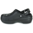 Crocs  Classic Platform Lined Clog W  Nero -  Zoccoli Donna - 4