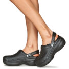 Crocs  Classic Platform Lined Clog W  Nero -  Zoccoli Donna - 8