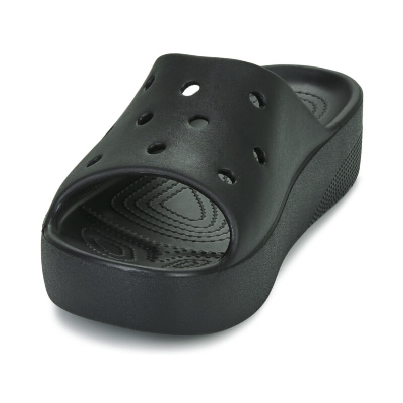 Crocs  Classic Platform Slide  Nero -   ciabatte Donna - 3