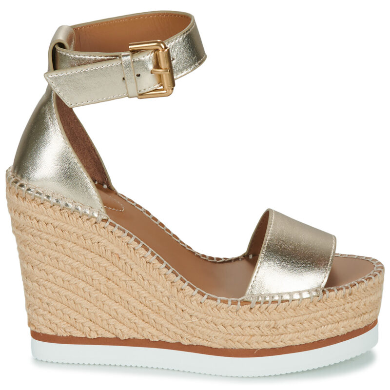 See by Chloé GLYN SB26152 Oro Espadrillas Donna - 2