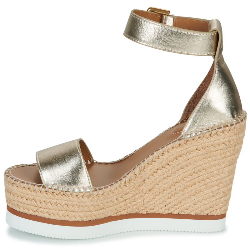 See by Chloé GLYN SB26152 Oro Espadrillas Donna - 4