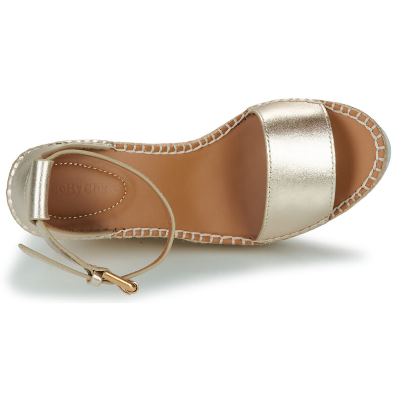 See by Chloé GLYN SB26152 Oro Espadrillas Donna - 6