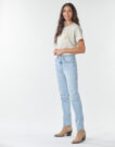 Jeans boyfriend Levis 501 CROP Blu Jeans boyfriend Donna - 3