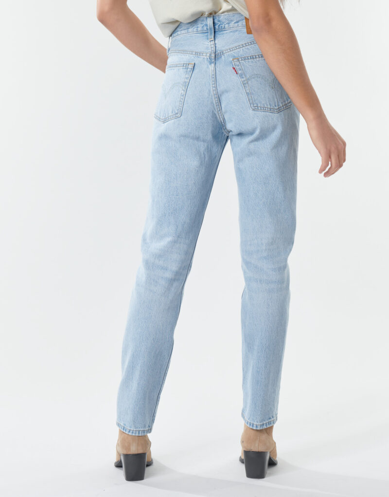 Jeans boyfriend Levis 501 CROP Blu Jeans boyfriend Donna - 4