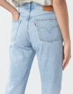 Jeans boyfriend Levis 501 CROP Blu Jeans boyfriend Donna - 5