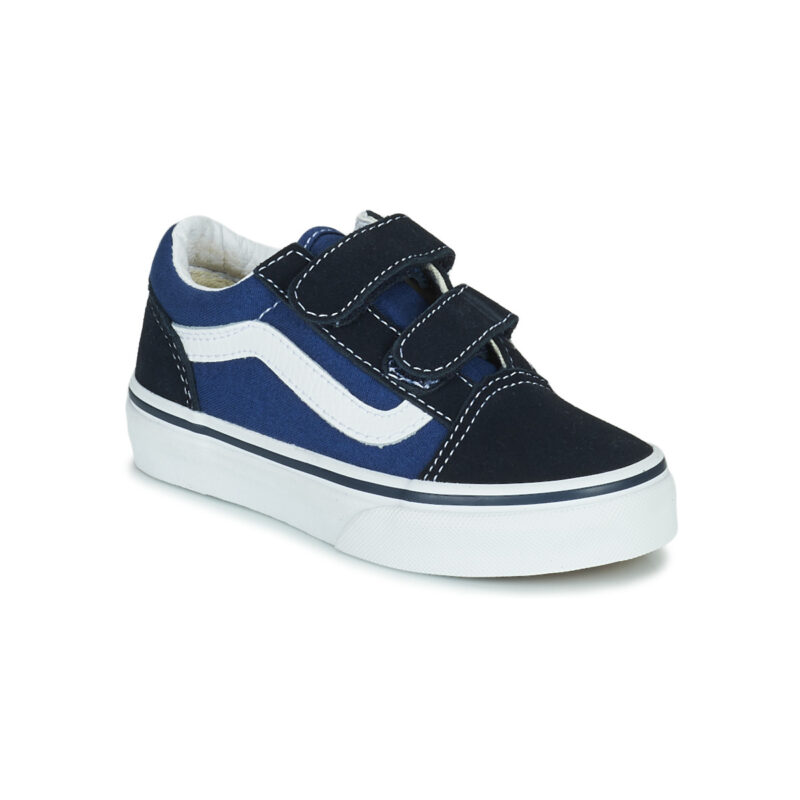 Vans OLD SKOOL V Blu - Sneakers Bambino - 1