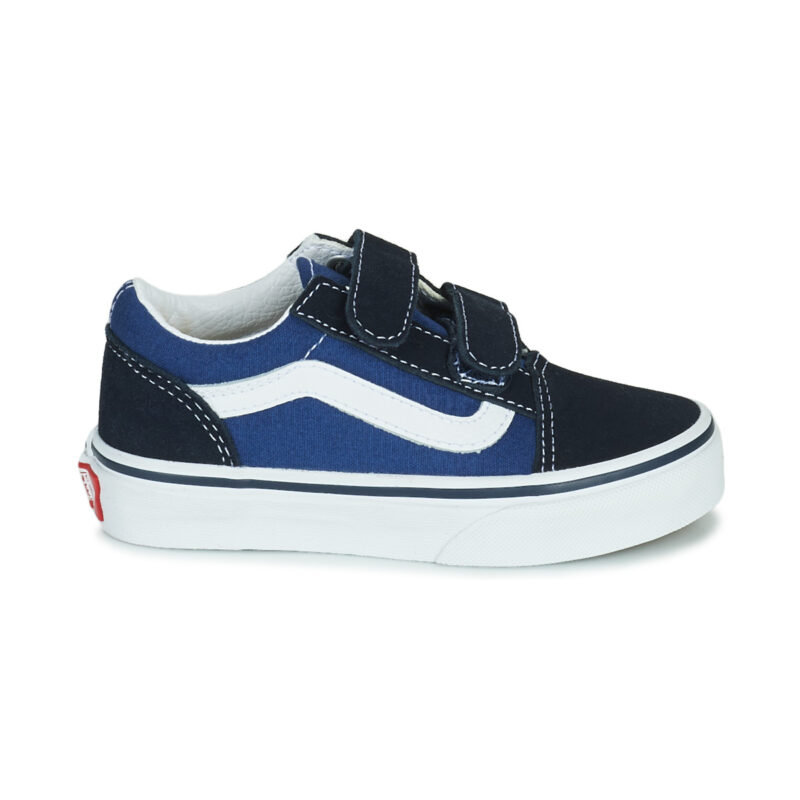 Vans OLD SKOOL V Blu - Sneakers Bambino - 2