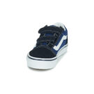 Vans OLD SKOOL V Blu - Sneakers Bambino - 3