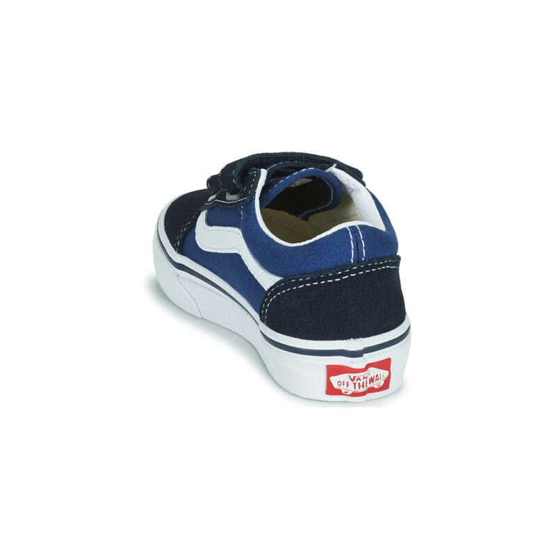Vans OLD SKOOL V Blu - Sneakers Bambino - 5