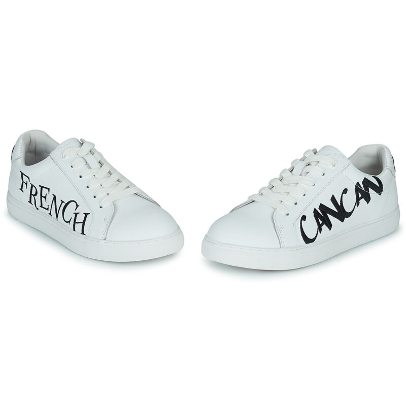 Bons baisers de Paname SIMONE MOULIN ROUGE FRANCH CANCAN Bianco Sneakers basse Donna - 6