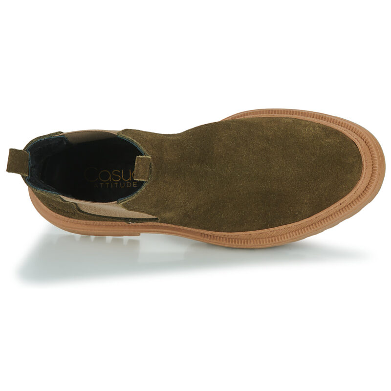Casual Attitude TIBANKS Khaki Women's Ankle Boots - 6