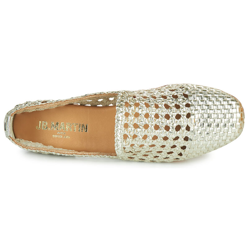 JB Martin TROPICAL Oro Mocassini Donna - 6