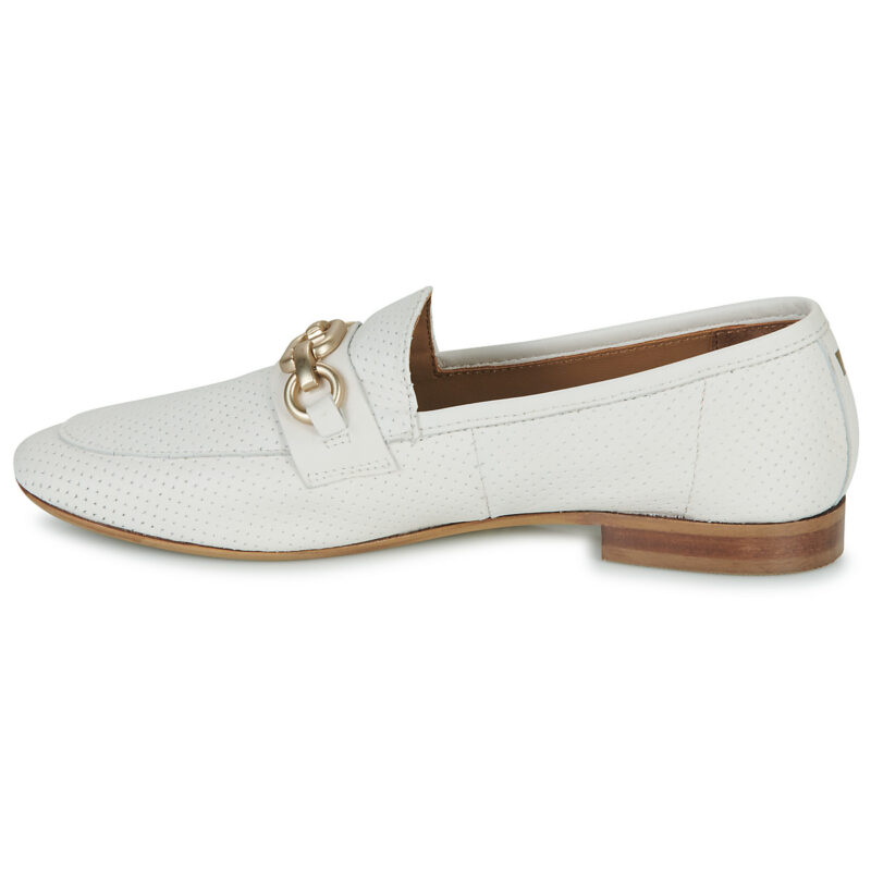 JB Martin FRANCHE BIJOU Bianco Mocassini Donna - 4