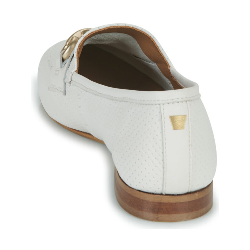 JB Martin FRANCHE BIJOU Bianco Mocassini Donna - 5