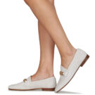 JB Martin FRANCHE BIJOU Bianco Mocassini Donna - 8